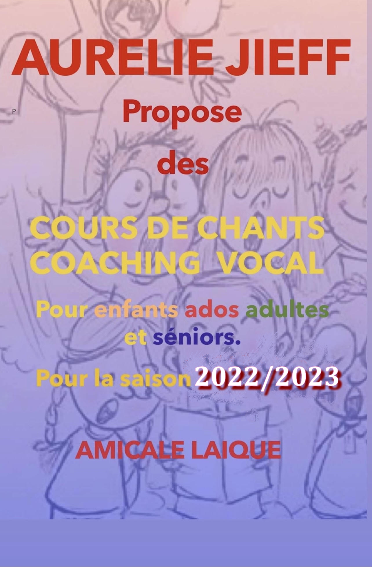 atelier vocal 2022 2023